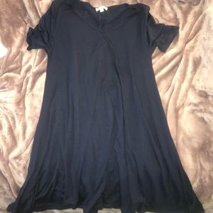 Navy Blue T-shirt Dress
